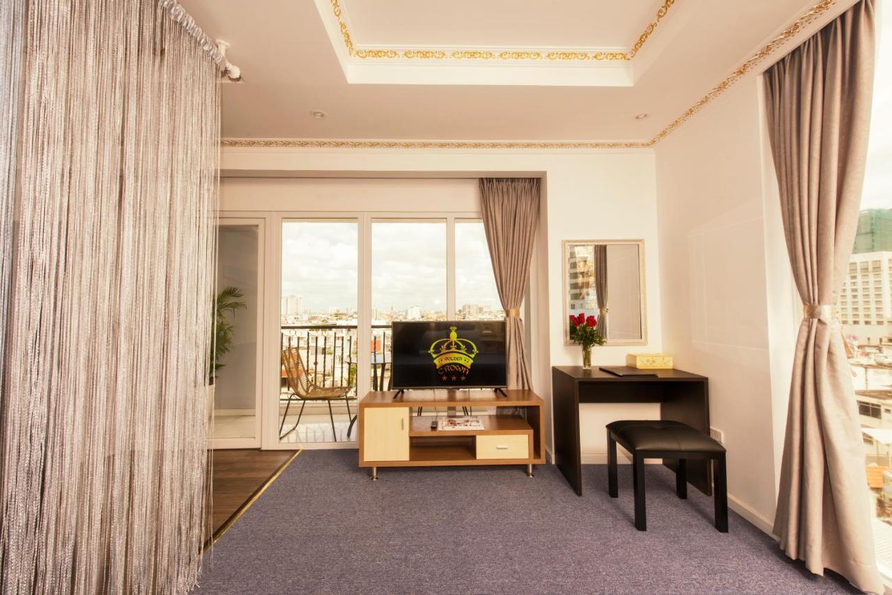 Golden Crown Hotel Ho Chi Minh-stad Buitenkant foto