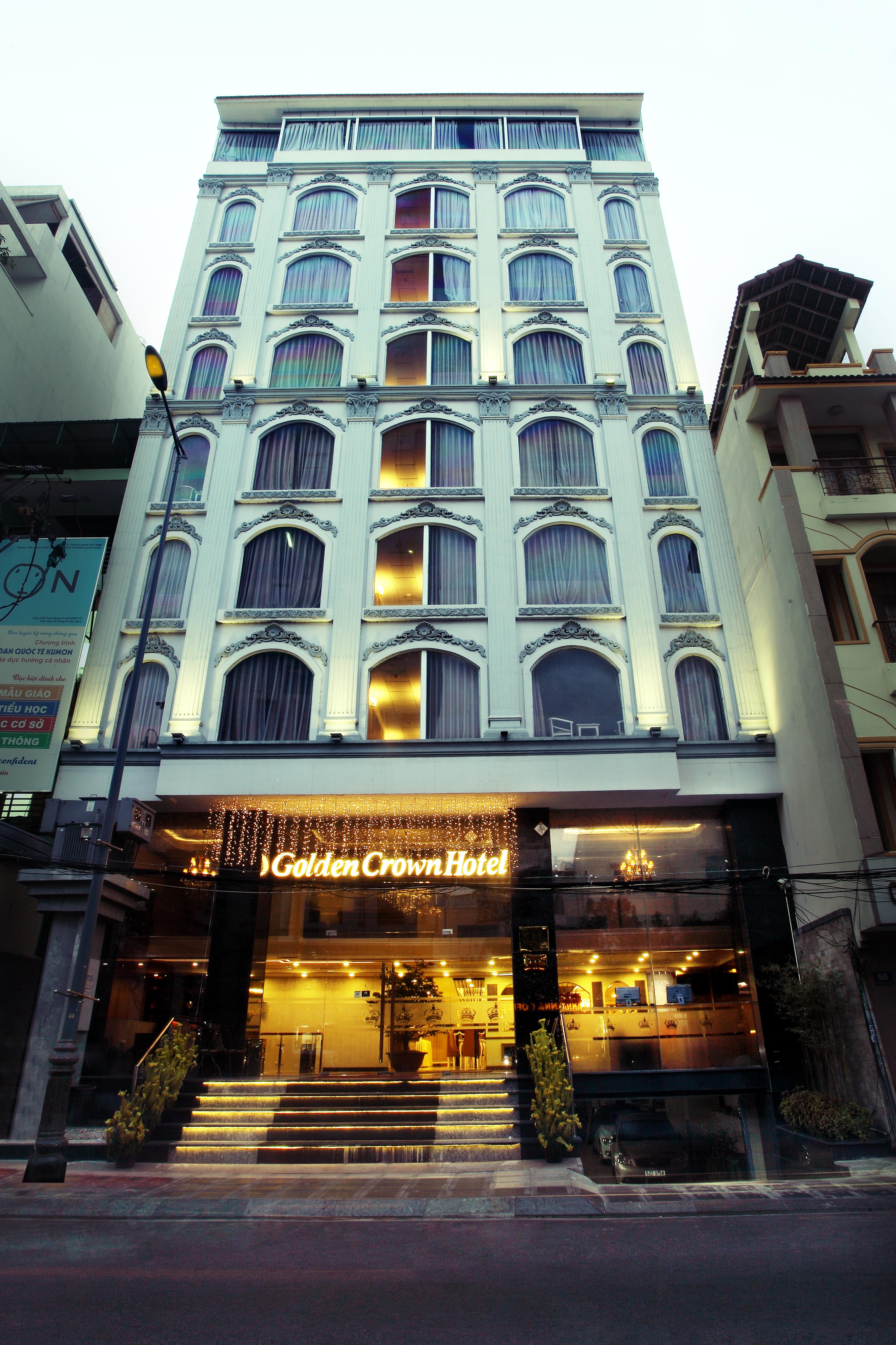 Golden Crown Hotel Ho Chi Minh-stad Buitenkant foto